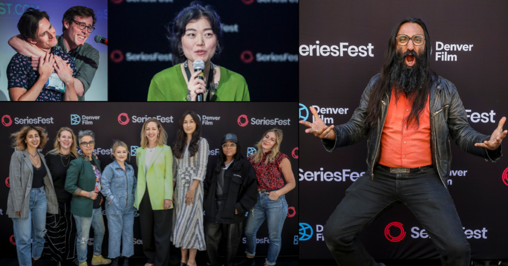 A collage of participants in SeriesFest: Season 9.